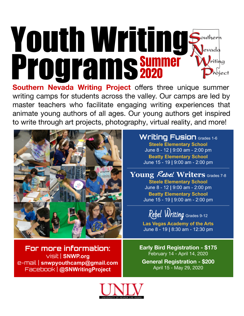 Youth Camps Flyer 2020